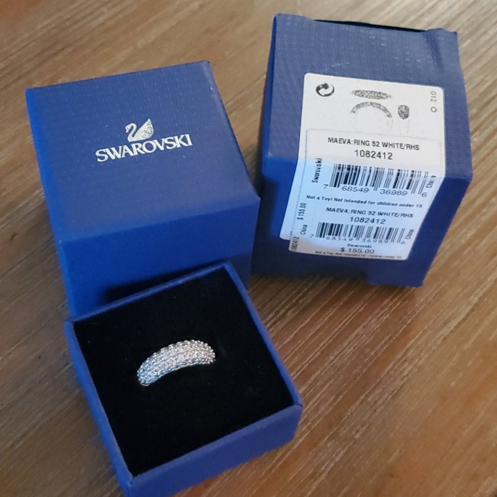 Swarovski Maeva Ring Sz 6